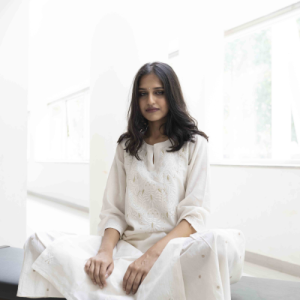 Sufia Samra Hand Chikankari Kurta