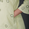 Phae Ridhi  Cotton Linen Kurta with Hand Chikankari - Image 2