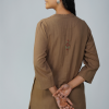 Phae Tanvi Co-Ord Set in Khadi with hand chikankari - Image 5