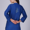 Phae Shweta  Cotton  Kurta  with Hand Chikankari - Image 5
