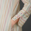 Phae Falguni Striped Kurta with Hand Embroidery - Image 2