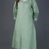 Phae Aarna Kurta with Contrast Collar And Hand Chikankari - Image 3