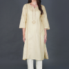 Phae Kiara Kurta in Two Tone Fabric with hand Chikankari - Image 3