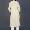 Phae Kiara Kurta in Two Tone Fabric with hand Chikankari - Image 2