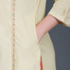 Phae Kiara Kurta in Two Tone Fabric with hand Chikankari - Image 5