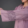 Phae Aarini Kurta in Cotton Linen with Hand Chikankari - Image 2
