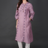 Phae Aarini Kurta in Cotton Linen with Hand Chikankari - Image 4