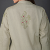 Phae Ahana Cotton Linen Kurta with Hand Chikankari - Image 4