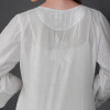 Phae Aastha Cotton Cross Hatch Kurta with Hand Chikankari - Image 3