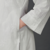 Phae Aastha Cotton Cross Hatch Kurta with Hand Chikankari - Image 7