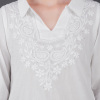 Phae Tema White Top Kashmir Gala - Image 2