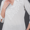 Phae Tema White Top Kashmir Gala - Image 3
