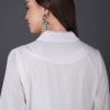 Phae Aida Cotton  Kurta in Pearl White - Image 5