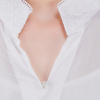 Phae Aida Cotton  Kurta in Pearl White - Image 9