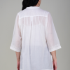 Phae Hazel  Cotton Top in Soft White - Image 3