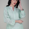 Phae Hazel Cotton Kurta in Mint Green - Image 2