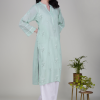 Phae Hazel Cotton Kurta in Mint Green - Image 5