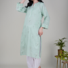 Phae Hazel Cotton Kurta in Mint Green - Image 6