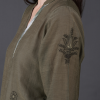 Phae Elif Cotton  Kurta in Moss Green - Image 8