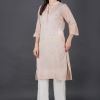 Phae Adina Cotton Kurta in Blush - Image 6