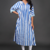 Phae Juhi Kaftan in Cotton Jacquard - Image 7
