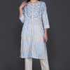 Phae Alina Kurta in Cotton Stripe - Image 5